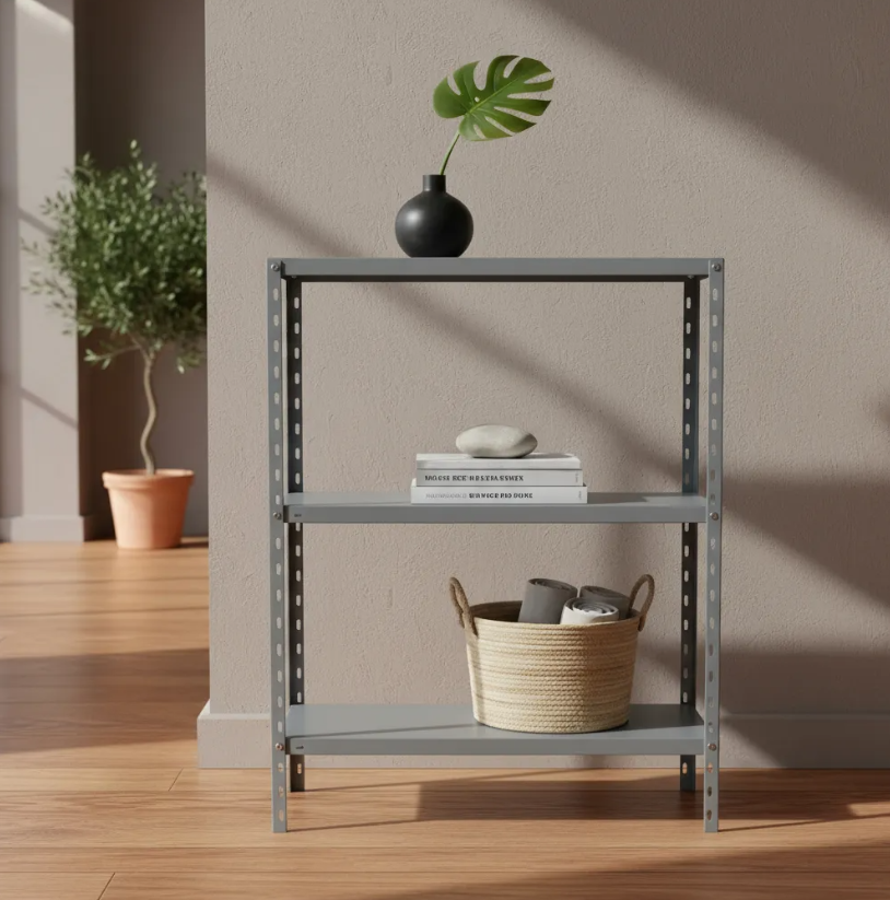 Estantería Metálica 3 Estantes - Gris